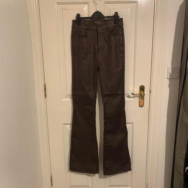 Denim & Co. Women's Trousers - Brown - UK 10 on Productcaster.