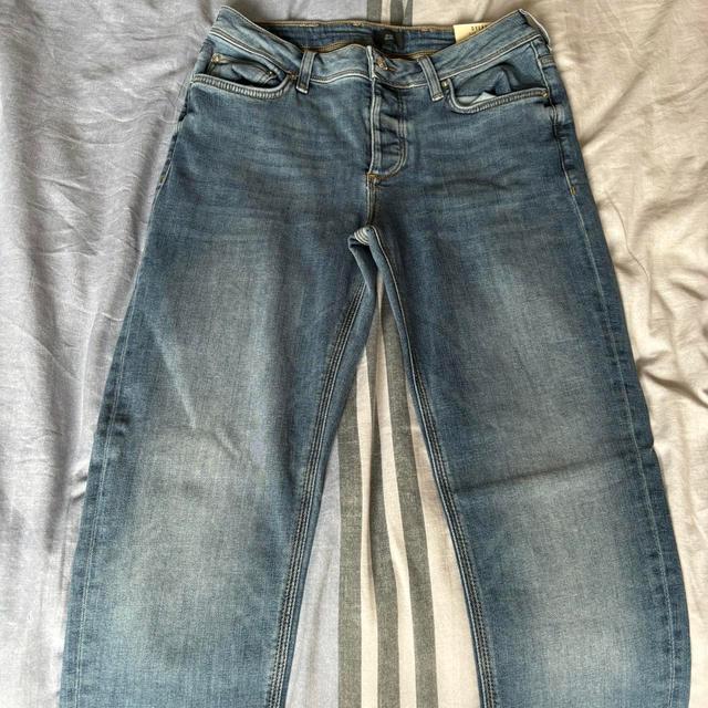 River Island Men's Jeans - Blue - 28" on Productcaster.