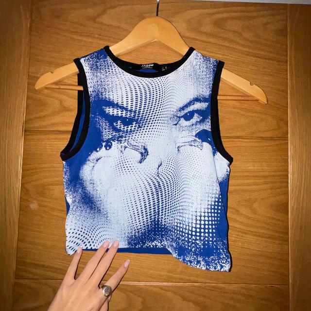 Jaded London Women's Crop top - Blue - 6 on Productcaster.