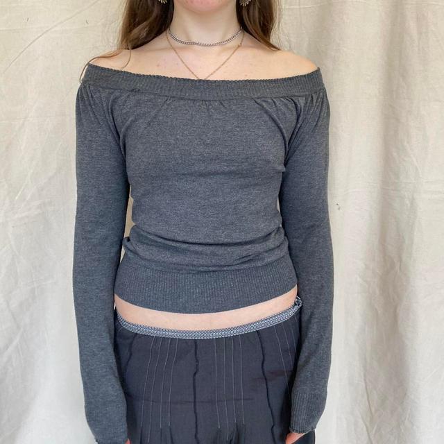 Women's Top - Grey on Productcaster.