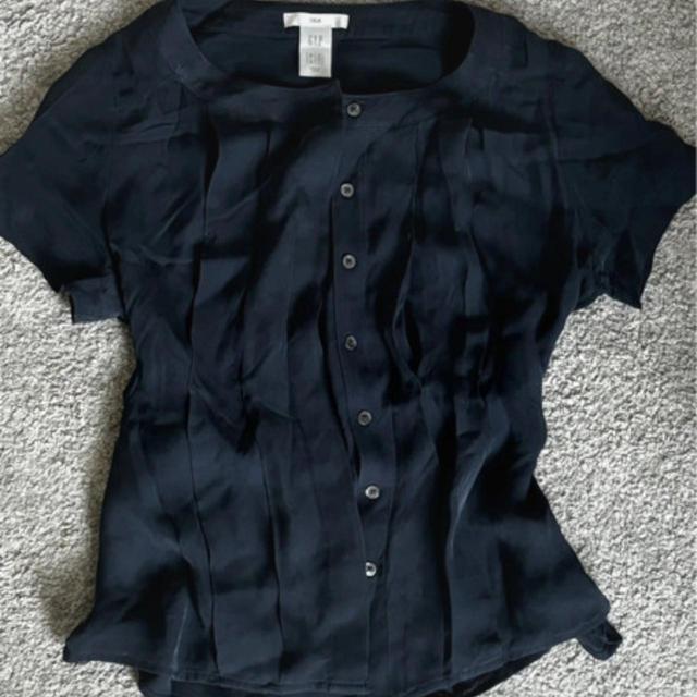 Gap Women's Blouse - Black - 10 on Productcaster.