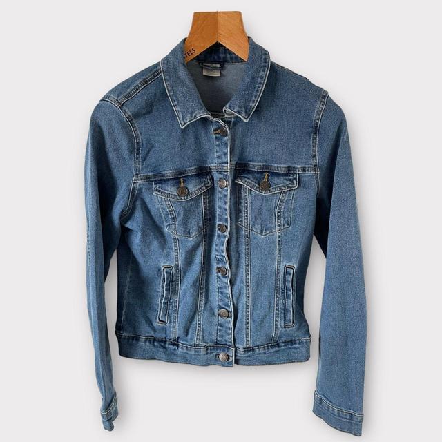 Vero Moda Women's Bomber Jacket - Blue - L on Productcaster.