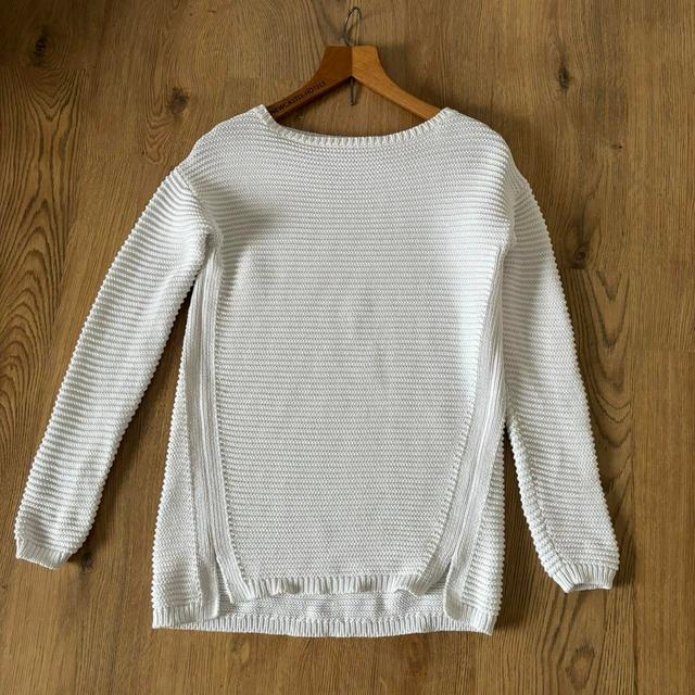 Preloved Women's Jumper - White - S on Productcaster.