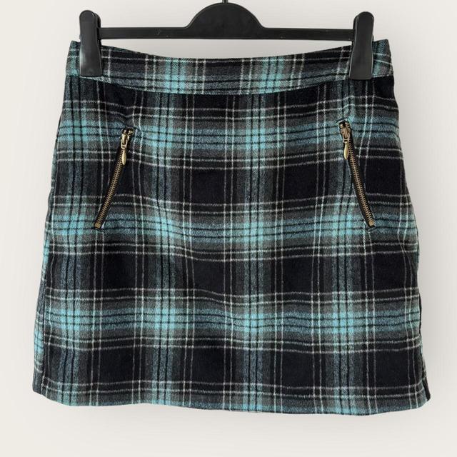 George Women's Casual Skirt - Blue/Black - UK 10 on Productcaster.