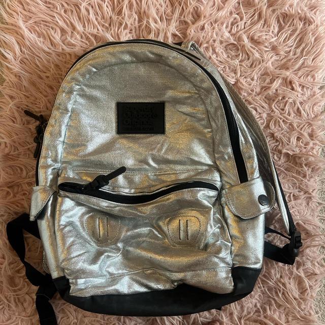 Superdry Women's Backpacks - Silver/Black on Productcaster.