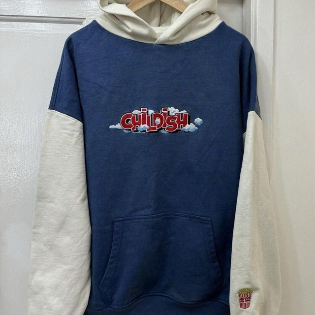 Vintage Men's Sweatshirt - Blue - XL on Productcaster.