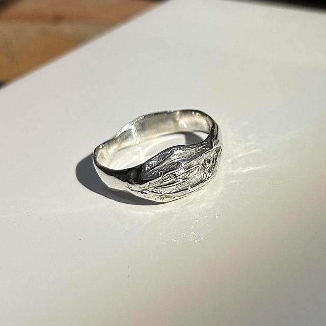 Men's Ring - Silver on Productcaster.