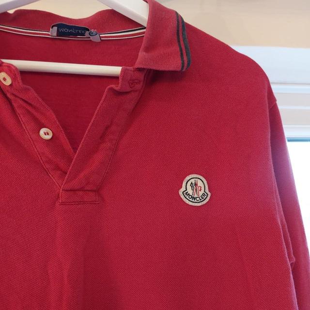 Moncler Women's Polo shirt - Red - 8 on Productcaster.