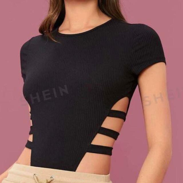 SHEIN Women's Bodysuit - Black - S on Productcaster.