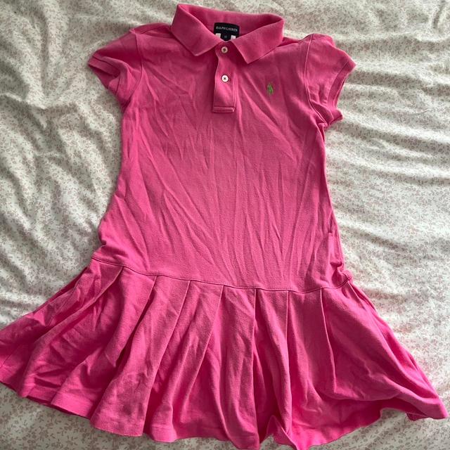 Ralph Lauren Kids' Pleated Dress - Pink on Productcaster.