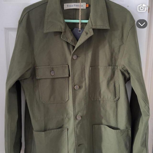 Paris Texas Men's Overcoat - Khaki/Green - M on Productcaster.