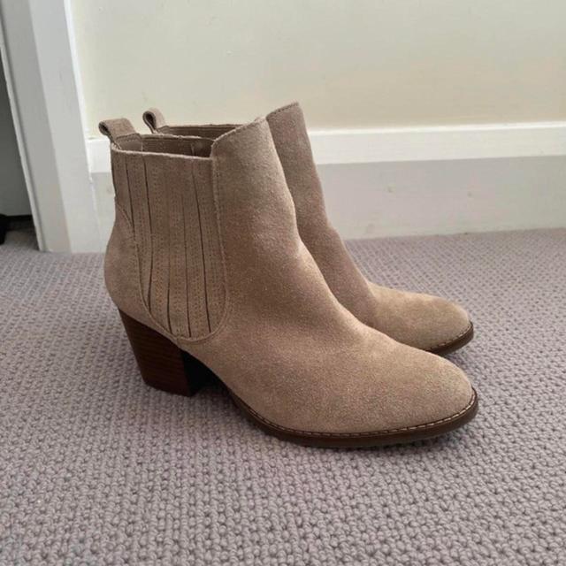 Women's Ankle Boots - Tan/Brown - UK 6 on Productcaster.