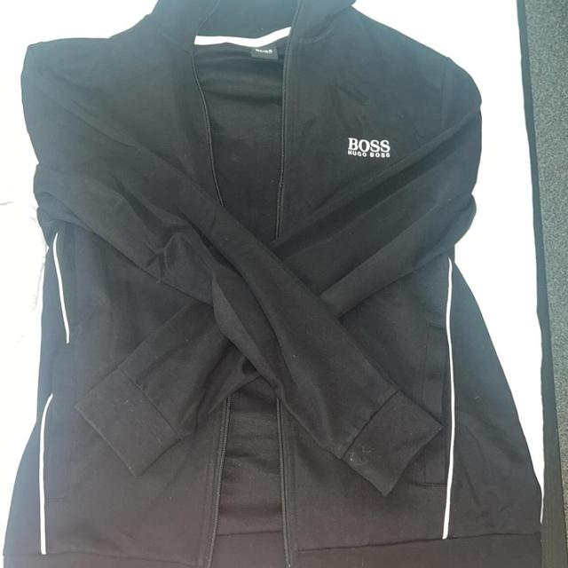 Hugo Boss Men's Sweatshirt - Black - M on Productcaster.