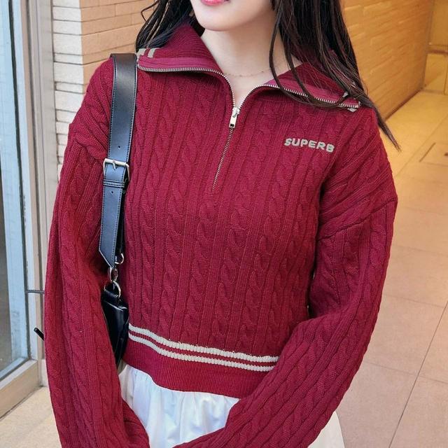 Japan Blue Women's Jumper - Burgundy/Red - M on Productcaster.