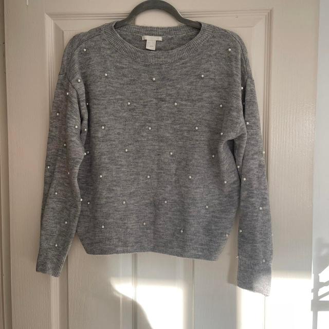 H&M Women's Jumper - Grey - S on Productcaster.