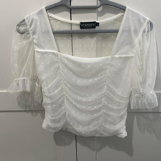 Women's Blouse - White - S on Productcaster.