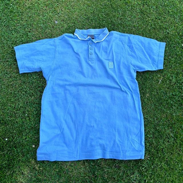 Nike Men's Polo shirt - Blue - S on Productcaster.