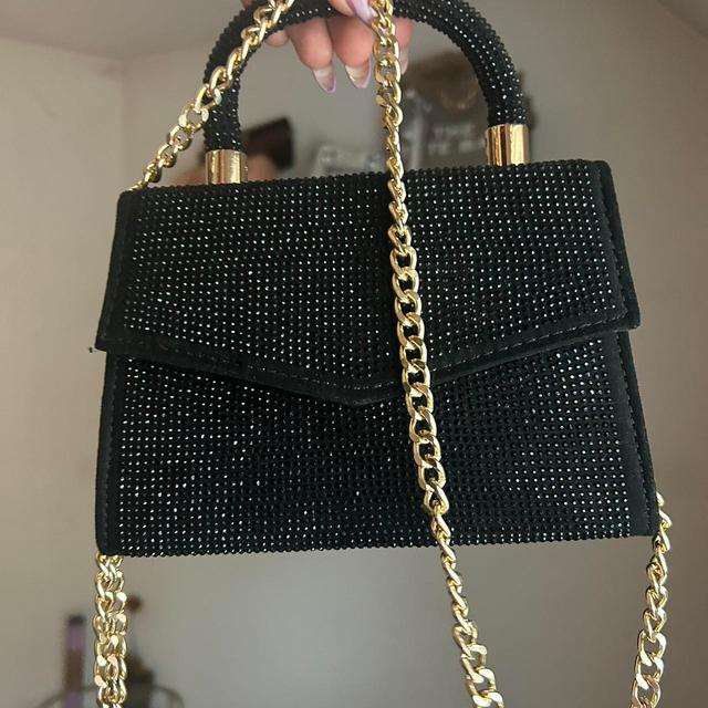 Women's Crossbody bags - Black/Gold on Productcaster.