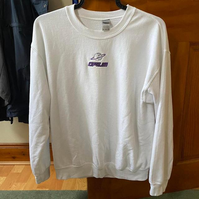 Men's Sweatshirt - White - M on Productcaster.