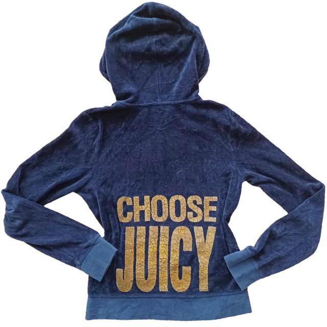 Juicy Couture Women's Hoodie - Navy - M on Productcaster.