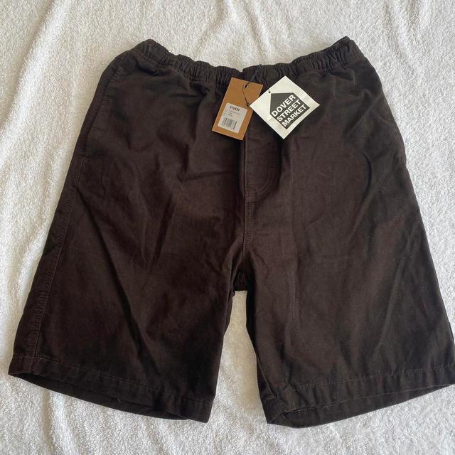 Stüssy Men's Shorts - Brown - 34" on Productcaster.