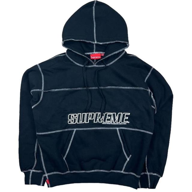 Supreme Men's Hoodie - Black - S on Productcaster.