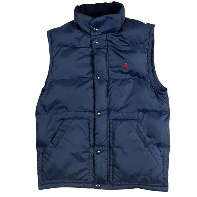 Polo Ralph Lauren Men's Puffer - Navy - S on Productcaster.