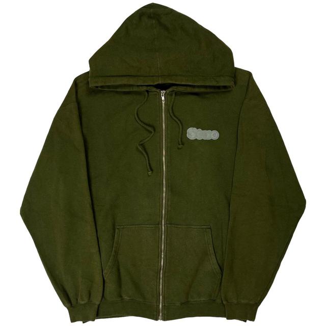 Stüssy Men's Hoodie - Green - L on Productcaster.