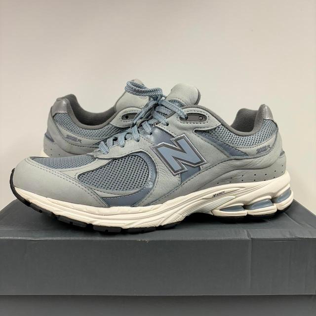 New Balance Men's Trainers - Grey/Blue - UK 11 on Productcaster.