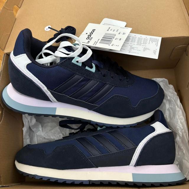 Adidas Women's Trainers - Navy/Blue - UK 5.5 on Productcaster.