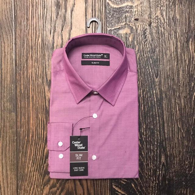 Primark Men's Shirt - Purple - M on Productcaster.