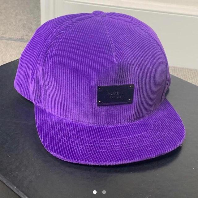 Supreme Men's Caps - Purple on Productcaster.