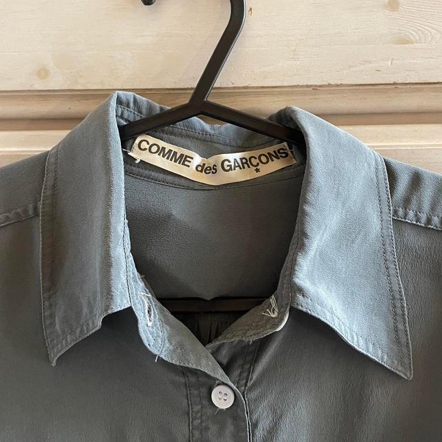 Comme des Garçons Women's Shirt - Grey - S on Productcaster.