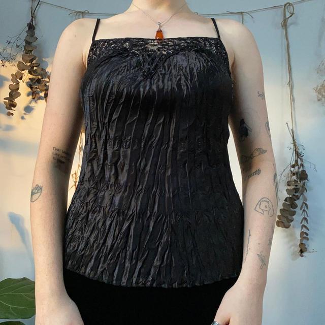 Vintage Women's Vest - Black - S on Productcaster.