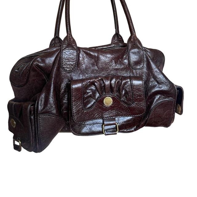 Marc Jacobs Women's Shoulder bags - Brown/Burgundy on Productcaster.