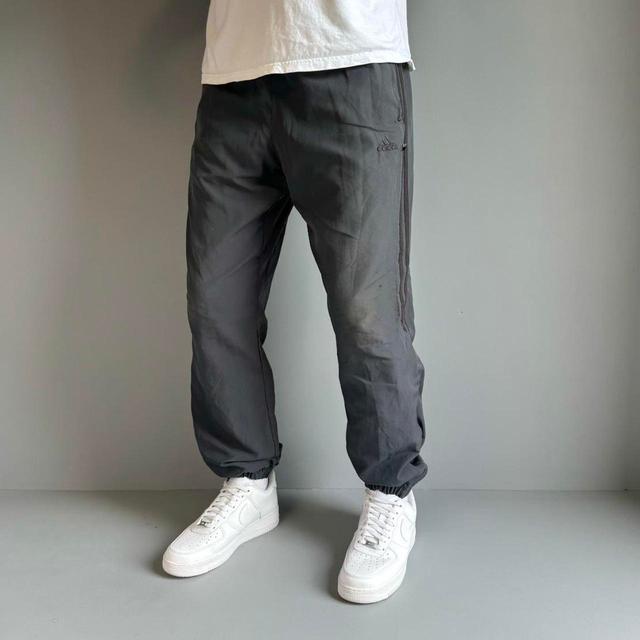 Adidas Men's Sweatpants - Grey/Black - M on Productcaster.