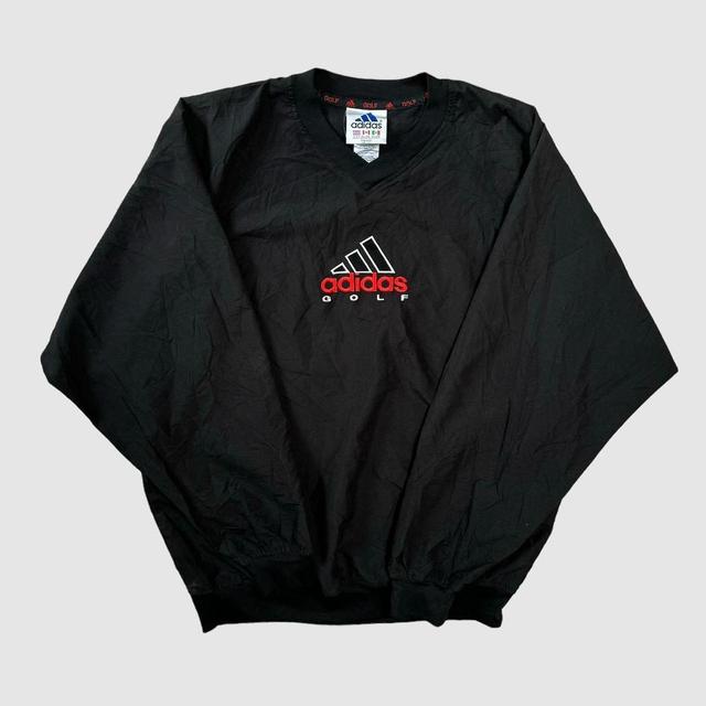 Adidas Men's Casual Jacket - Black/Red - L on Productcaster.