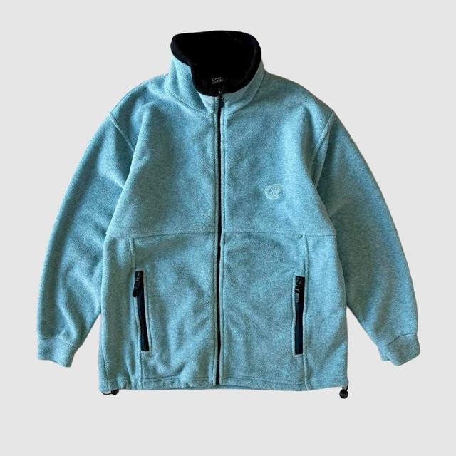 American Vintage Men's Fleece Jacket - Blue - S on Productcaster.