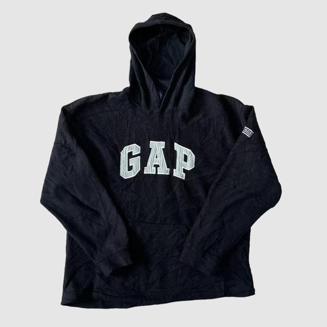 Gap Men's Hoodie - Black - M on Productcaster.