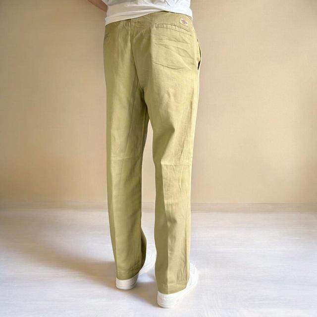 Dickies Men's Straight leg Chino Trousers - Cream - 33" on Productcaster.