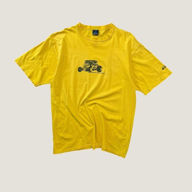 Designer Men's T-shirt - Yellow - L on Productcaster.