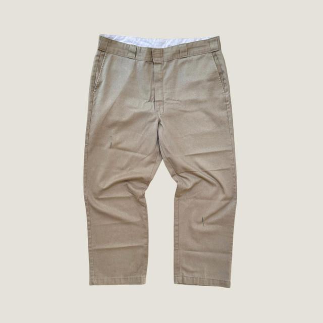 Dickies Men's Straight leg Chino Trousers - Cream - 37" on Productcaster.