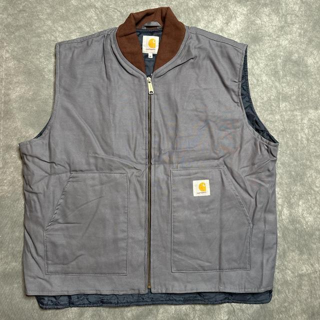 Carhartt Men's Gilet - Grey - M on Productcaster.