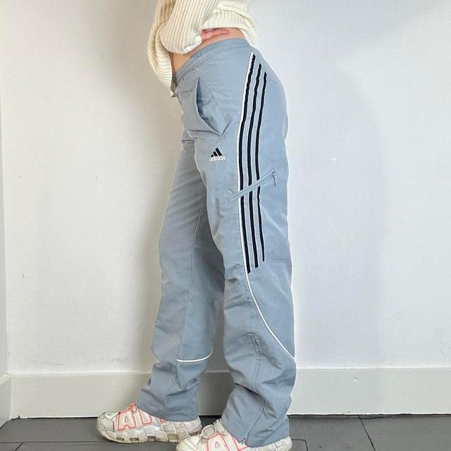 Adidas Women's Sweatpants - Blue - UK 8 on Productcaster.