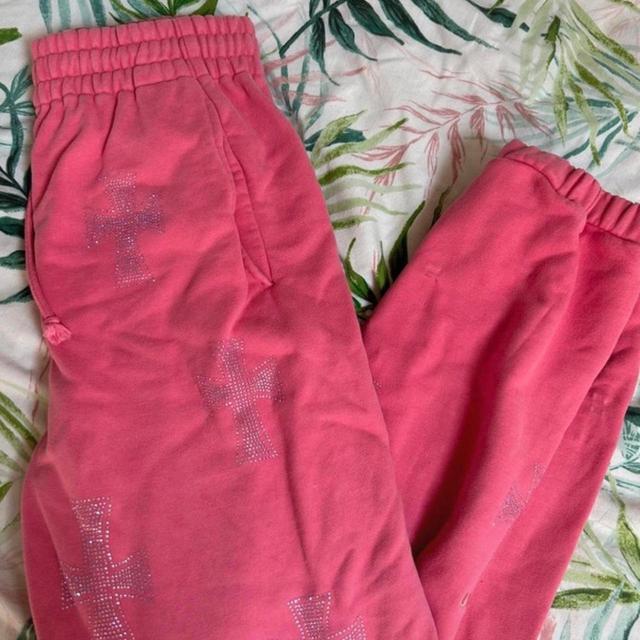 Unknown London Women's Sweatpants - Pink - S on Productcaster.