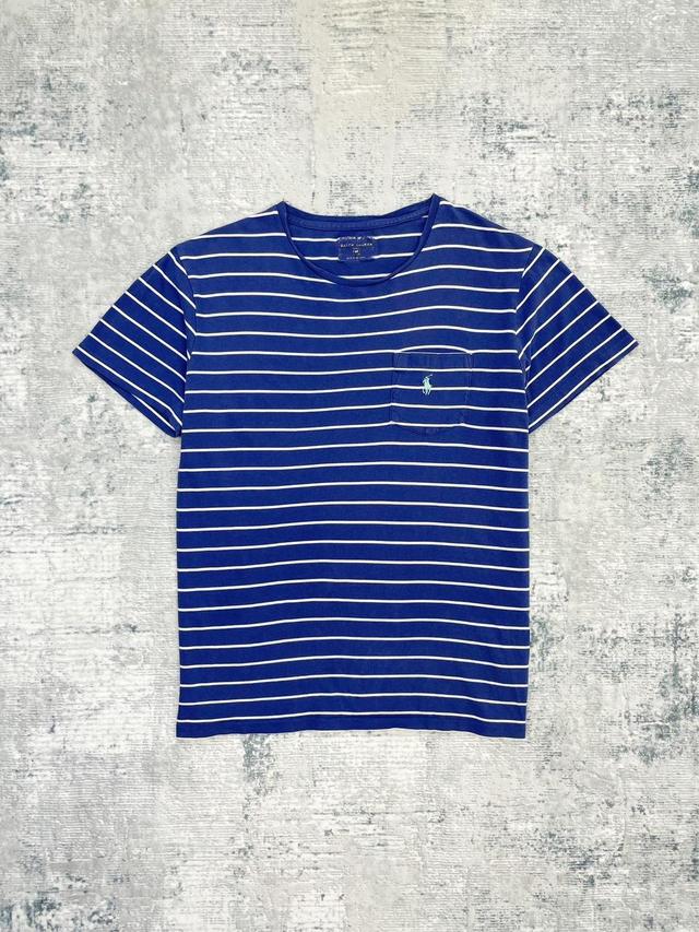 Polo Ralph Lauren Men's Polo shirt - White/Blue - M on Productcaster.