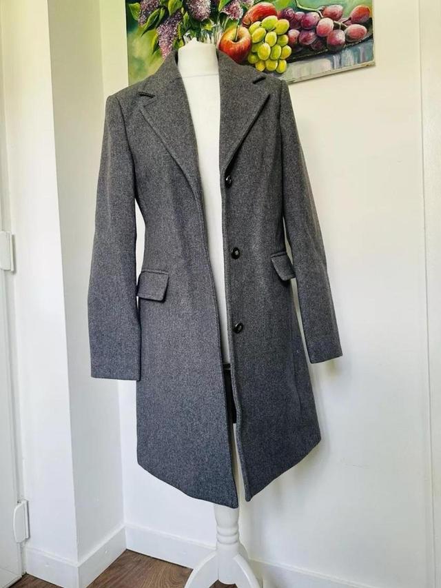 Mango Women's Coat - Grey - M on Productcaster.