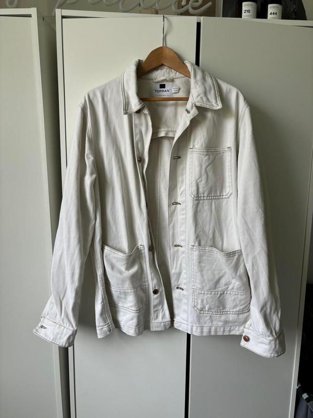 Topman Women's Jacket - White/Cream - UK 12 on Productcaster.