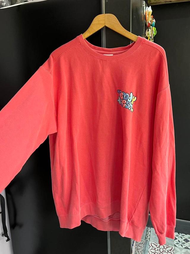 Teddy Fresh Men's Jumper - Red/Pink - XL on Productcaster.