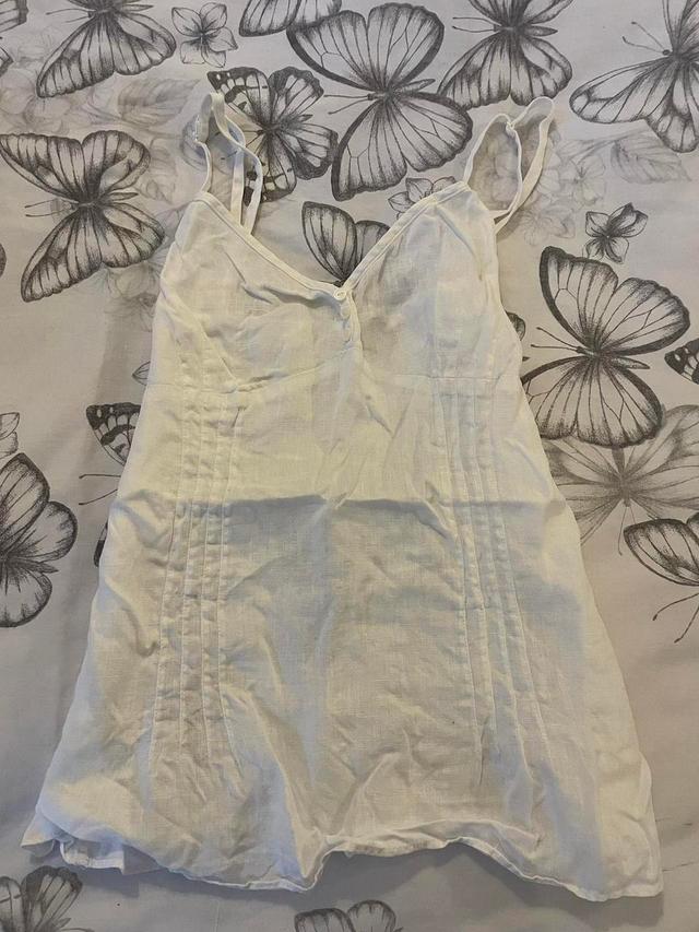 H&M Women's Vest - White - 6 on Productcaster.